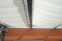 Beschattung Pergola mit Sonnensegeln - Details