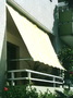 Windschutz Balkon mit Sonnensegel Bausatz Balkon I