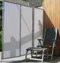 Sonnenschutz Gartenterasse mit 3x Paravent Rahmen