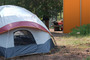 Windschutz Camping mit Sichtschutz Paravent am Sitzplatz