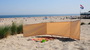Mobiler Garten-Sonnenschutz, Windschutz und Sichtschutz mit Premium Strandwindschutz