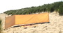 Strand Windschutz und Sichtschutz am Sandstrand an der See, im Garten und beim Picknick