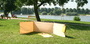Sichtschutz Garten mit Strandwindschutz