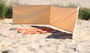 Garten Windschutz-Sichtschutz 90 x 500 cm - Farbe uni sisal
