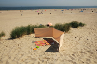 Strand Windschutz und Sichtschutz